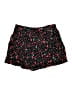Zara Basic Floral Black Shorts Size XL - photo 1