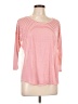 Freebird Red 3/4 Sleeve Top Size L - photo 1