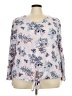 Massini Pink Long Sleeve Blouse Size 3X - photo 1