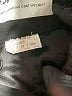 J. Michelle Maternity 100% Leather Black Raincoat Size 10 - photo 7