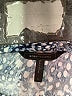 BCBGMAXAZRIA Print Blue Cocktail Dress Size XS - photo 7