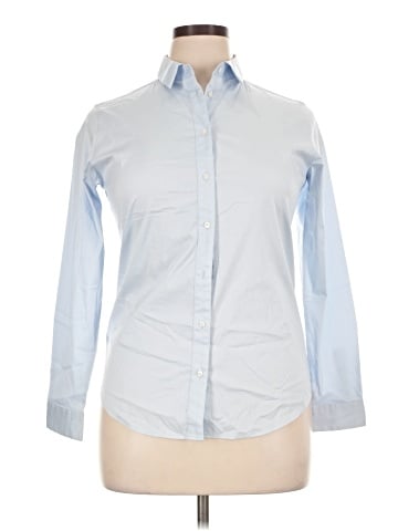 Uniqlo Long Sleeve Button-Down Shirt (view 1)