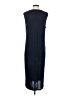 Weekday Solid Blue Casual Dress Size M - photo 2