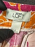Ann Taylor LOFT Paisley Pink Shorts Size 6 - photo 3