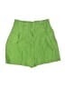 MNG Solid Green Cargo Shorts Size M - photo 1