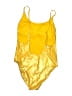 Swing Metallic Gold One Piece Swimsuit Size M - photo 2