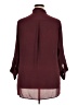 Cato Burgundy 3/4 Sleeve Blouse Size 18/20W - photo 2