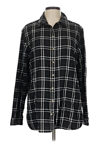 Jachs Girlfriend Long Sleeve Button-Down Shirt (view 1)