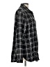 Jachs Girlfriend Plaid Black Long Sleeve Button-Down Shirt Size L - photo 4