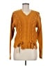 Love Orange Pullover Sweater Size M - photo 1
