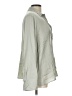 Vince. Gray Long Sleeve Silk Top Size L - photo 4