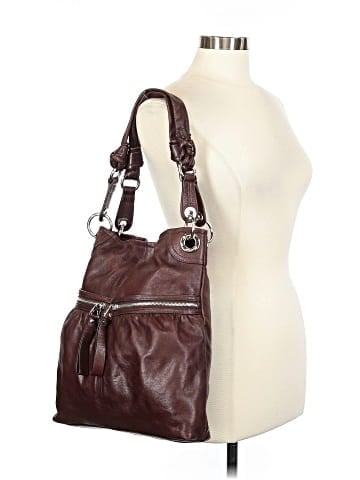 B Makowsky Leather Hobo (view 2)