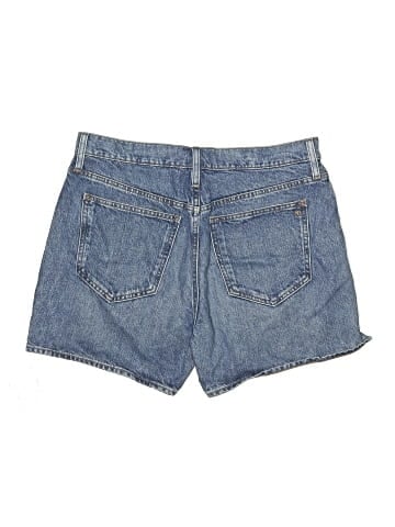 Madewell Relaxed Mid-Length Denim Shorts in Kimbrough Wash: Side-Slit Edition (view 2)