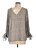 Vince Camuto Gray Long Sleeve Blouse Size L - photo 1