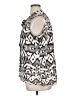 Milano 100% Polyester Silver Sleeveless Blouse Size XL - photo 5