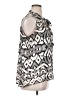 Milano 100% Polyester Silver Sleeveless Blouse Size XL - photo 4