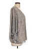 Vince Camuto Gray Long Sleeve Blouse Size L - photo 4