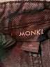 Monki Chevron-herringbone Black Jeans Size 32 waist - photo 7