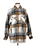 Zara Plaid Brown Coat Size S - photo 1