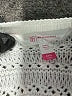 No Boundaries 100% Acrylic Ivory Sleeveless Blouse Size 21 - photo 7