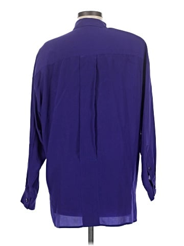 Linda Allard Ellen Tracy 3/4 Sleeve Button-Down Shirt (view 2)