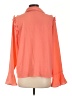 CeCe Orange Long Sleeve Blouse Size L - photo 2