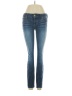 Express Hearts Blue Jeans Size 4 - photo 1
