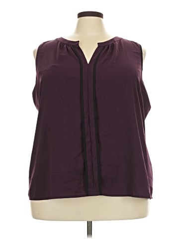 Calvin Klein Sleeveless Blouse (view 1)