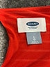 Old Navy Stripes Red Casual Dress Size L - photo 7