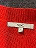 Next Stripes Red Pullover Sweater Size L - photo 7