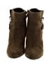 Tahari 100% Leather Brown Ankle Boots Size 8 - photo 2