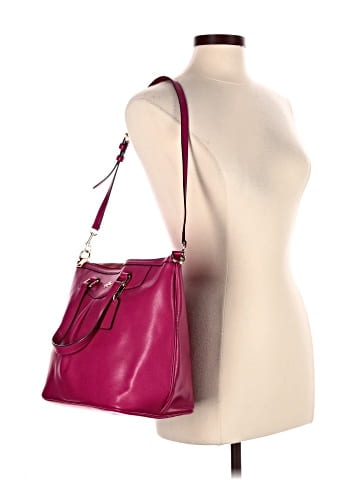 Coach Factory Leather Satchel (view 2)