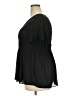 Spense 100% Polyester Black Short Sleeve Blouse Size 2X - photo 5