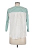 Freebird Teal 3/4 Sleeve Top Size M - photo 2