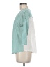Freebird Teal 3/4 Sleeve Top Size M - photo 5