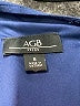 AGB Graphic Blue Cocktail Dress Size 8 - photo 7