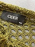 Cider 100% Acrylic Green Cardigan Size 4X - photo 7