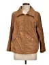 Zenergy by Chico's 100% Polyester Solid Brown Jacket Size Lg (2) - photo 1