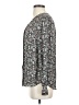 T Tahari 100% Polyester Floral Gray Long Sleeve Blouse Size XS - photo 5