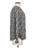 T Tahari 100% Polyester Floral Gray Long Sleeve Blouse Size XS - photo 4