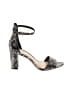 Vince Camuto Animal Print Gray Sandals Size 8 1/2 - photo 1