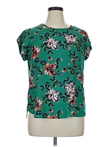 Lily White Short Sleeve Blouse (view 1)
