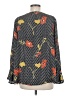 ModCloth 100% Polyester Black Long Sleeve Blouse Size XL - photo 2
