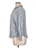 A.L.C. 100% Rayon Stripes Blue 3/4 Sleeve Button-Down Shirt Size 1X - photo 5