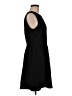 FRNCH 100% Polyester Solid Black Casual Dress Size M - photo 4
