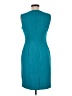Calvin Klein Solid Teal Cocktail Dress Size 6 (petite) - photo 2