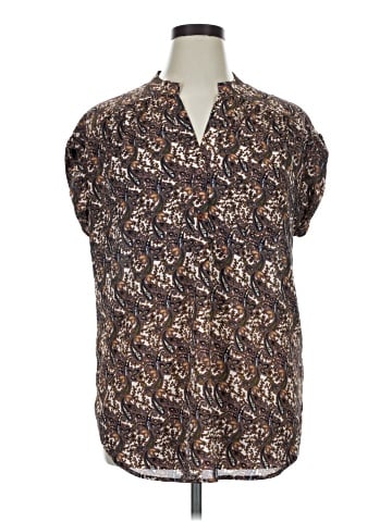Pleione Short Sleeve Blouse (view 1)