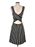 Unbranded Stripes Black Casual Dress Size S - photo 2