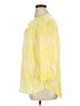 Intro 100% Rayon Yellow 3/4 Sleeve Blouse Size XL - photo 5