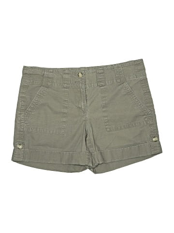 Ann Taylor Factory Khaki Shorts (view 1)